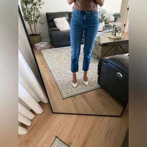 J. Crew Women's Straight Leg Blue Jeans